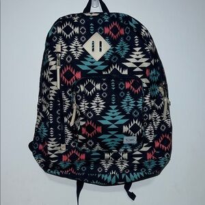 TOMS Multicolor Tribal Print Backpack